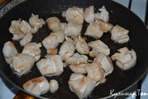 Жаркое из курицы с нутом