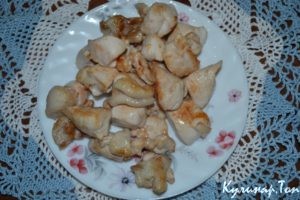Жаркое из курицы с нутом