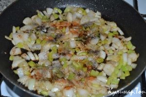 Жаркое из курицы с нутом