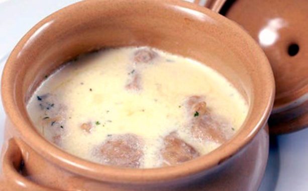 Жаркое с молоком Жаркое с молоком