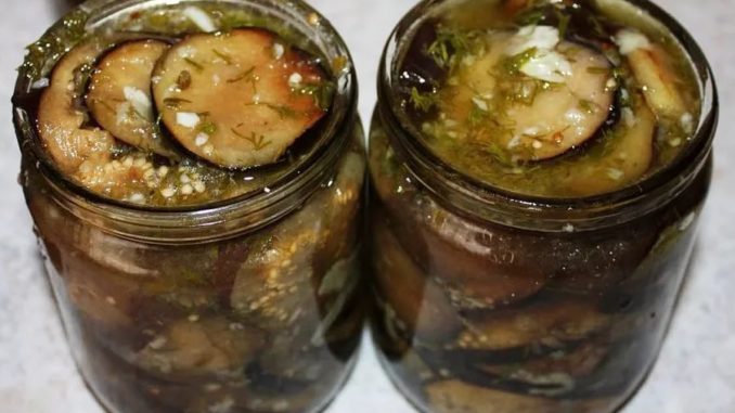 Баклажаны в растительном масле Баклажаны в растительном масле