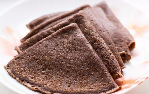 Блинчики с какао Блинчики с какао