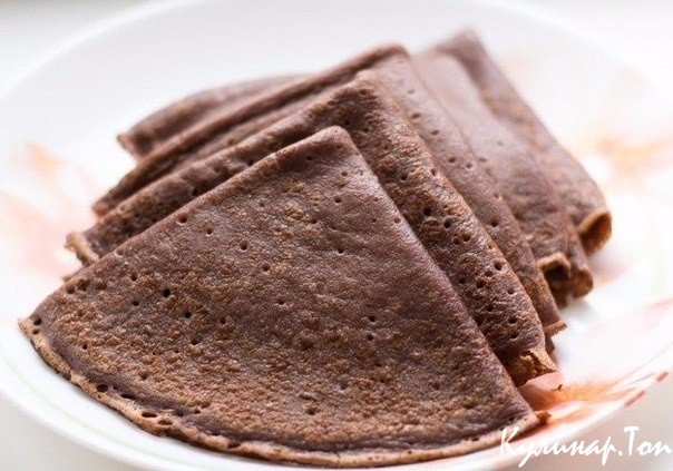 Блинчики с какао