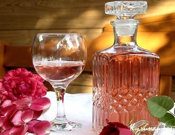 Десертное вино "Чайная роза"