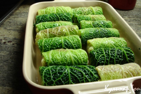 Голубцы из савойской капусты