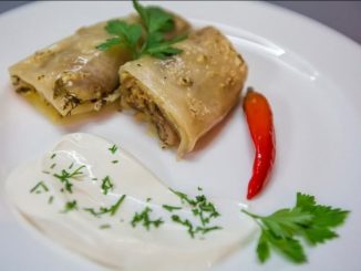 Голубцы с белыми грибами