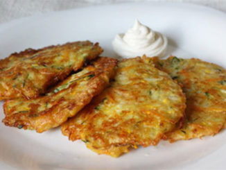 Кабачковые оладьи
