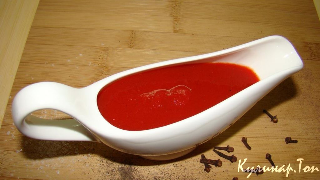 Кетчуп с винным уксусом и специями