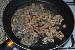 Котлеты с грибами