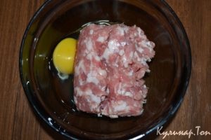 Котлеты с грибами
