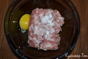 Котлеты с грибами