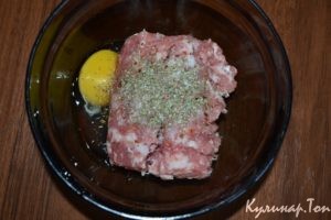 Котлеты с грибами
