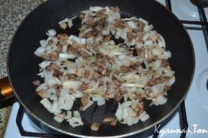 Котлеты с грибами