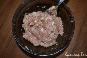 Котлеты с грибами