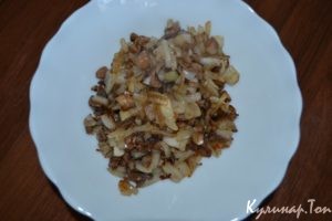 Котлеты с грибами