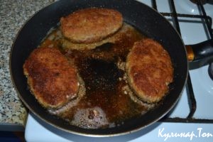 Котлеты с грибами