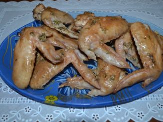 Куриные крылышки в йогурте