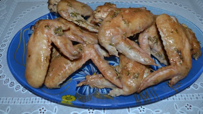 Куриные крылышки в йогурте-12 Куриные крылышки в йогурте