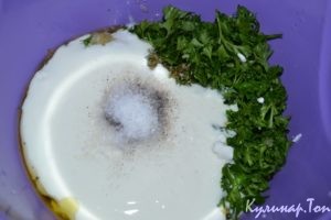 Курица по-гречески