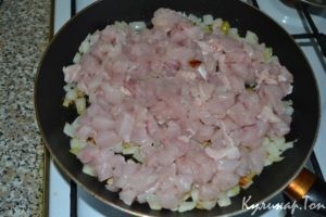 Лазанья с курицей