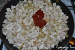 Лазанья с курицей
