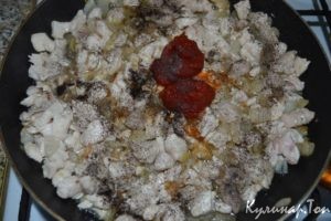 Лазанья с курицей