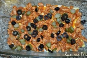 Лазанья с курицей