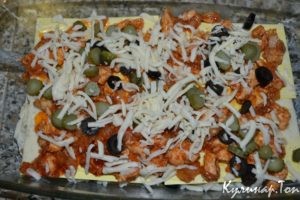 Лазанья с курицей