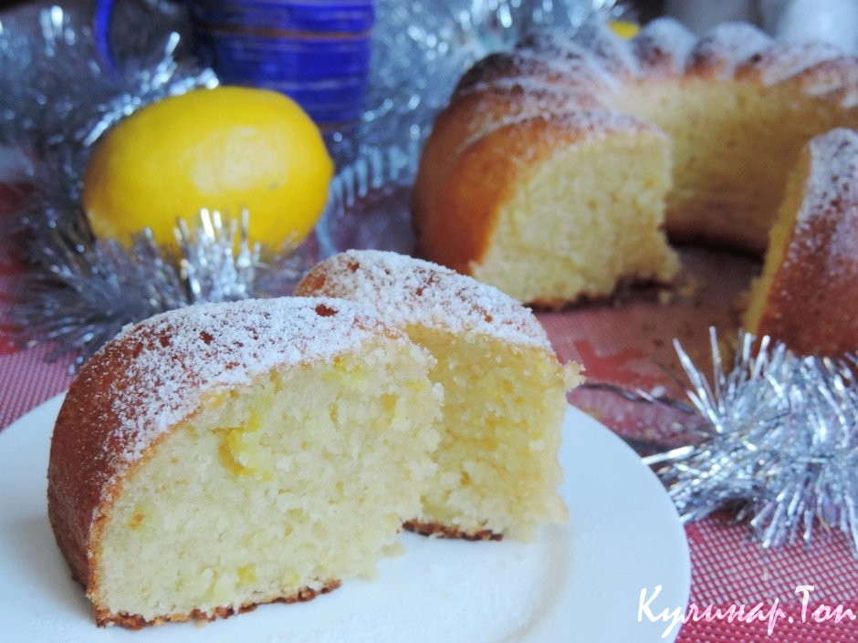Лимонно-имбирный кекс