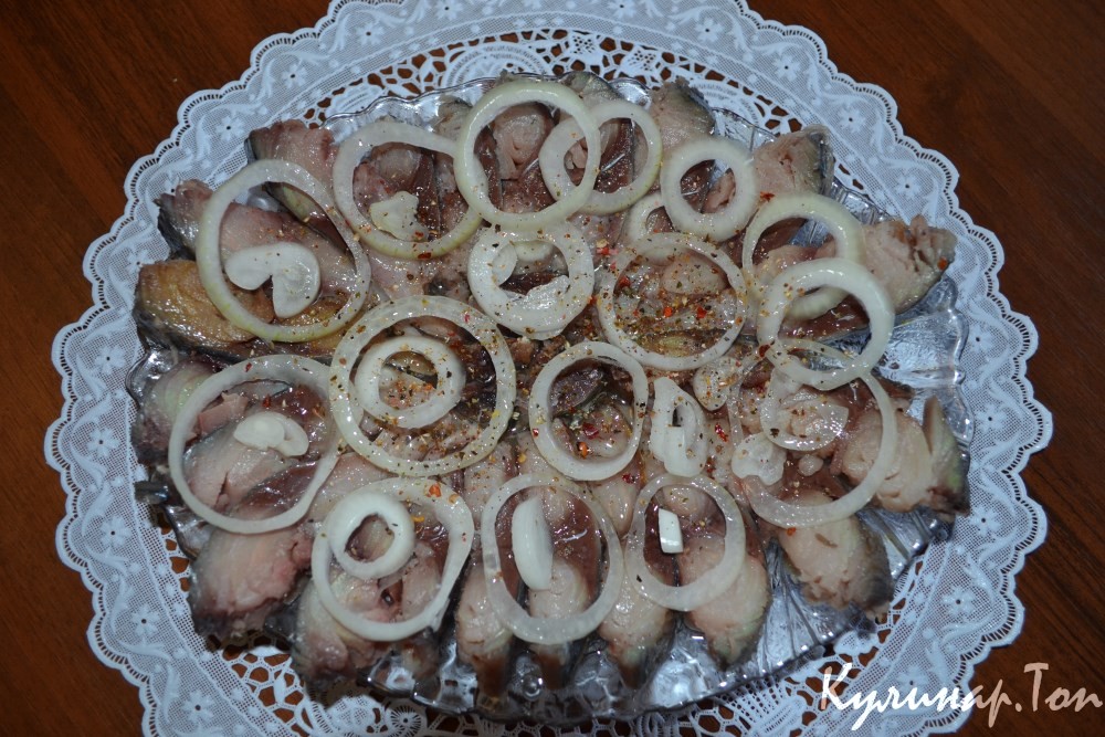 Макрель в пряном маринаде