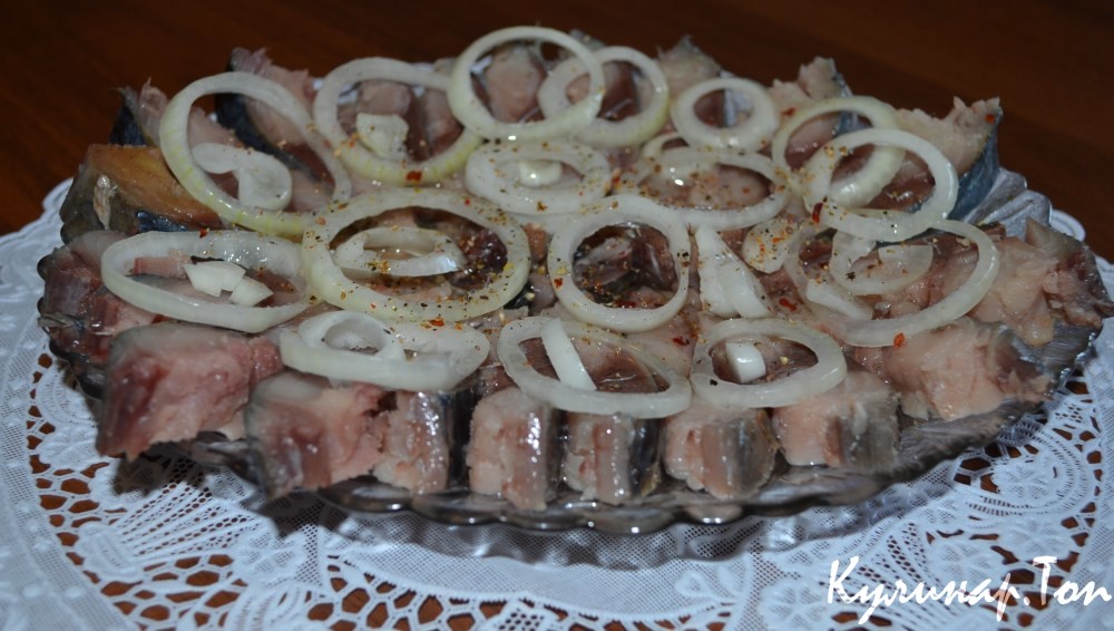 Макрель в пряном маринаде