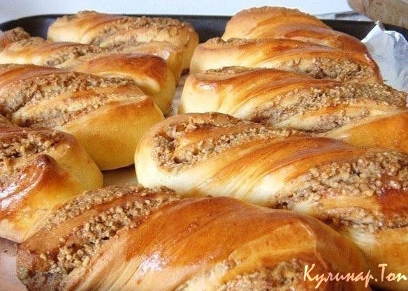 Ореховые булочки