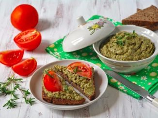 Паштет из кабачков с грибами
