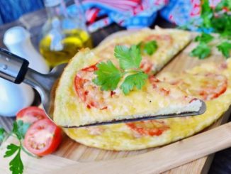 Пицца на кабачковой основе