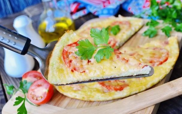 Пицца на кабачковой основе Пицца на кабачковой основе