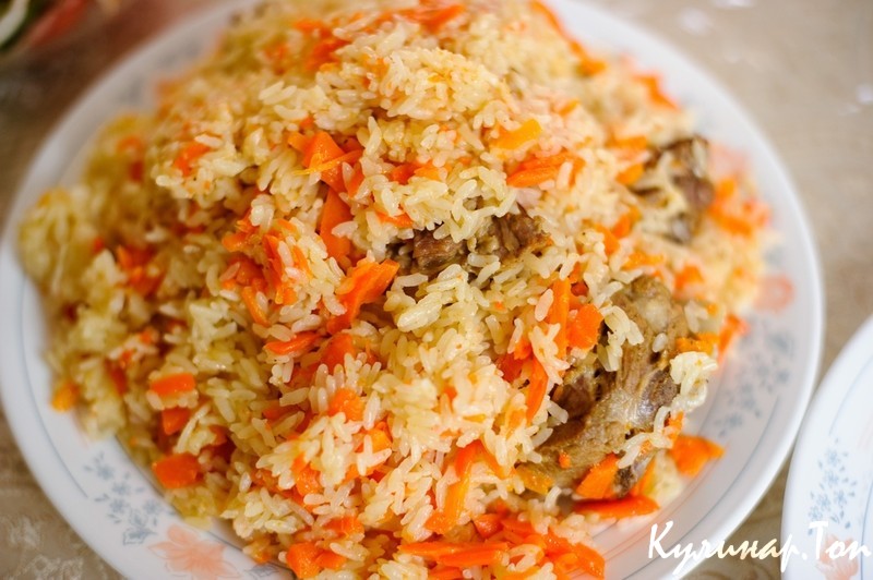 Плов с гранатовым соком