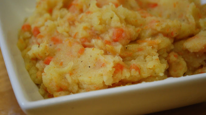 Пюре из картофеля и моркови Пюре из картофеля и моркови