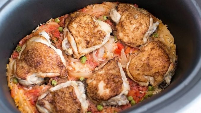 Рис с курицей в мультиварке Рис с курицей в мультиварке