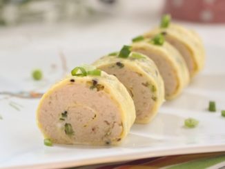 Рулет из куриного фарша