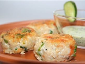 Рыбные котлеты с креветками