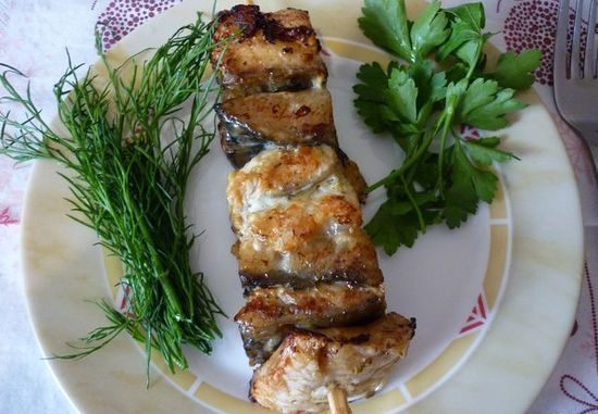 Шашлык из сазана Шашлык из сазана