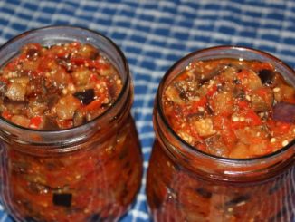 Салат из баклажанов по-грузински
