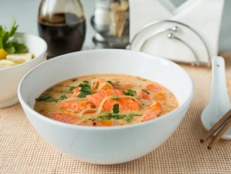 Суп из лосося по-итальянски