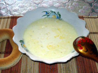 Суп молочный с пшеном