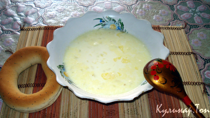 Суп молочный с пшеном