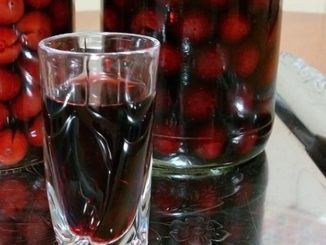 Вишневая наливка на водке