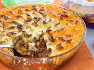 Запеканка из говядины с картофелем и сыром