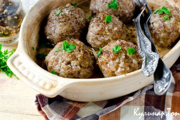 Говяжьи фрикадельки в панировке