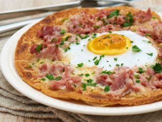 Гречневая галета с яйцом