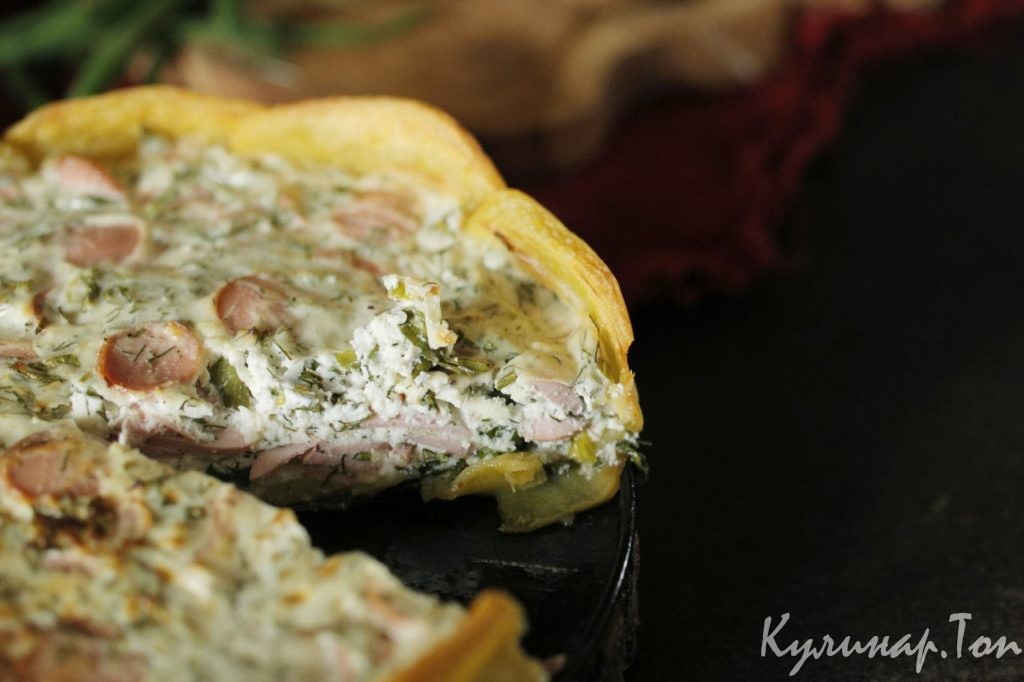 Картофельный пирог с сыром